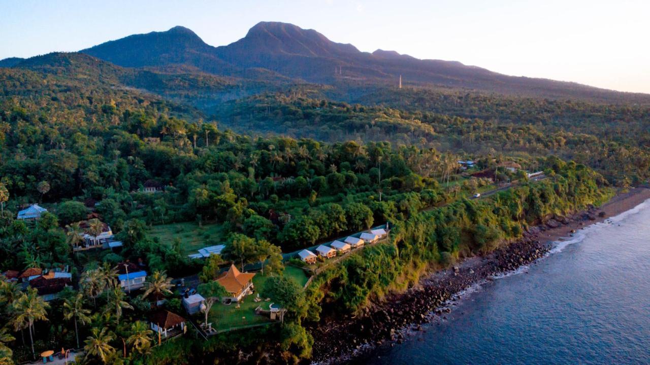 Bali Cliff Glamping Otel Seraya Dış mekan fotoğraf