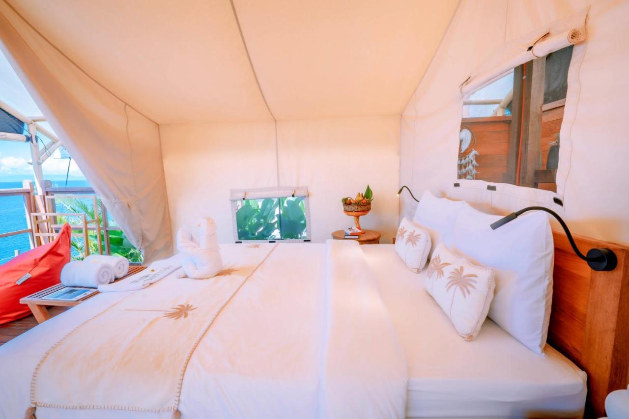 Bali Cliff Glamping Otel Seraya Dış mekan fotoğraf