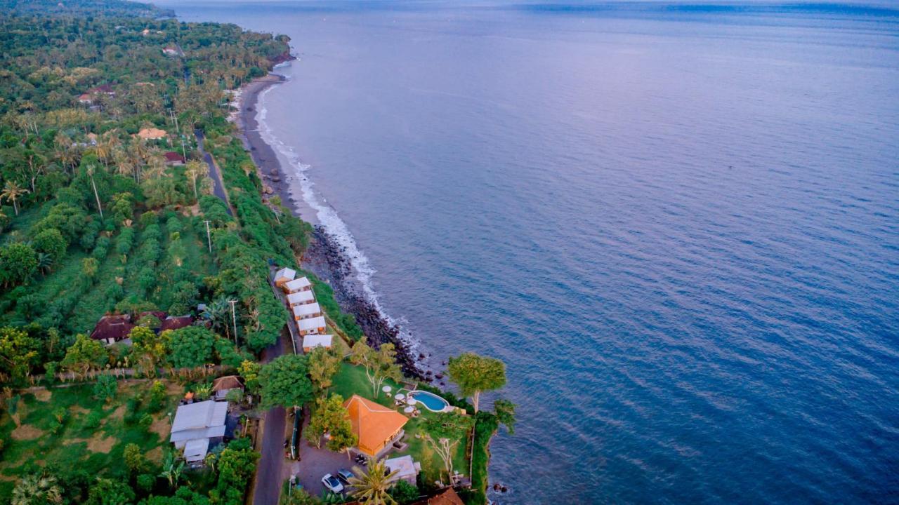 Bali Cliff Glamping Otel Seraya Dış mekan fotoğraf