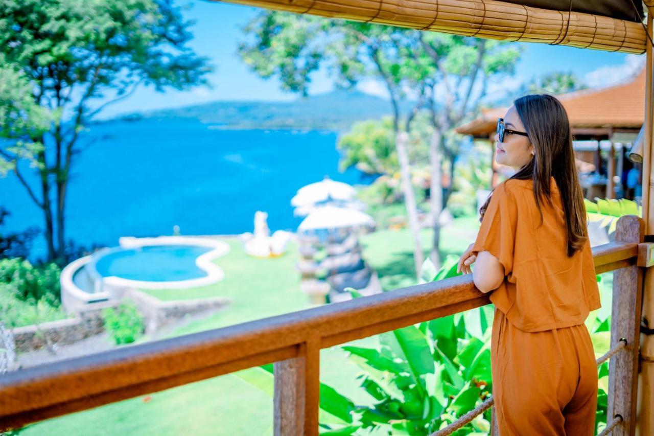 Bali Cliff Glamping Otel Seraya Dış mekan fotoğraf