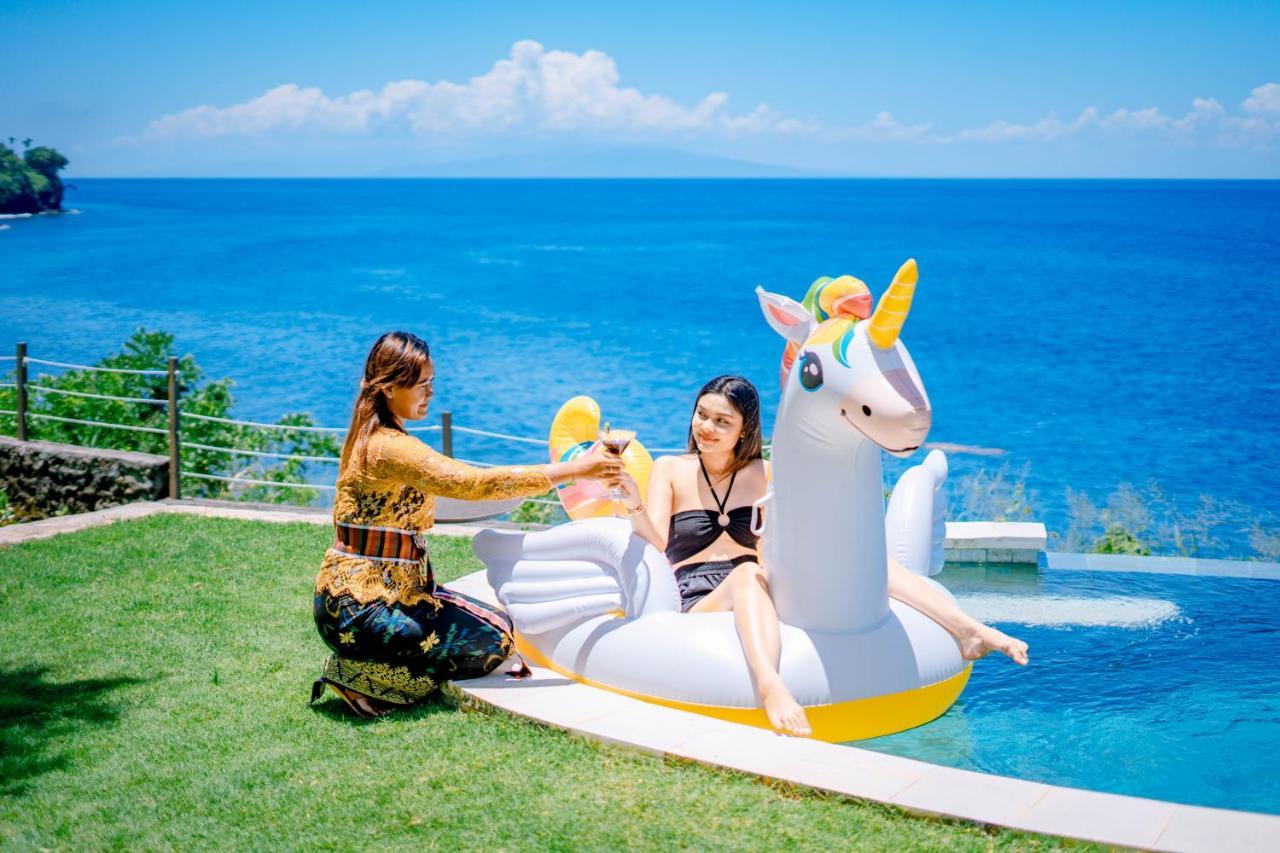 Bali Cliff Glamping Otel Seraya Dış mekan fotoğraf