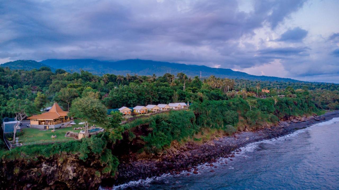 Bali Cliff Glamping Otel Seraya Dış mekan fotoğraf