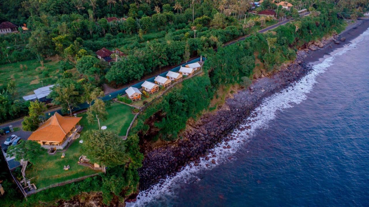 Bali Cliff Glamping Otel Seraya Dış mekan fotoğraf