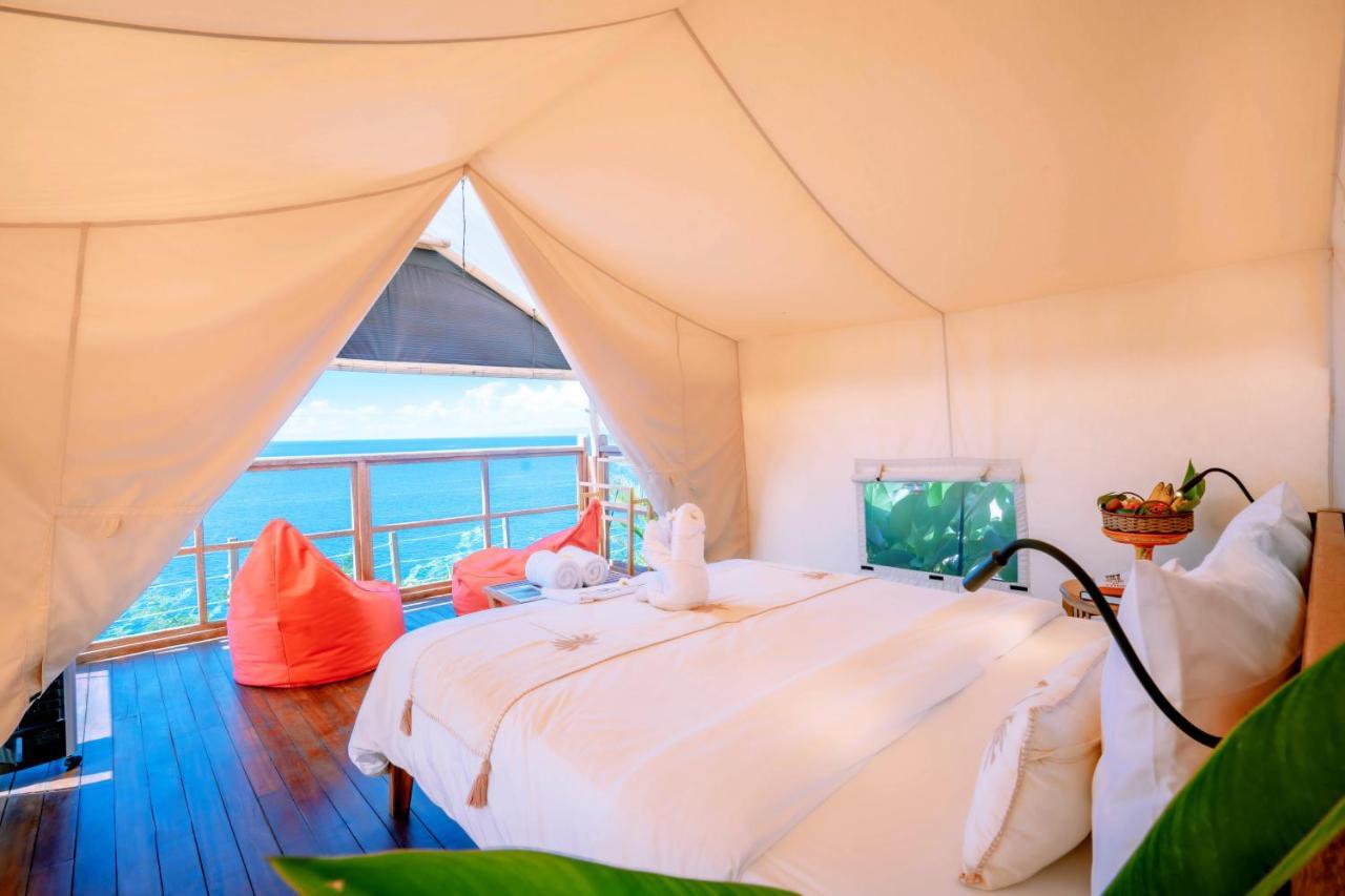 Bali Cliff Glamping Otel Seraya Dış mekan fotoğraf
