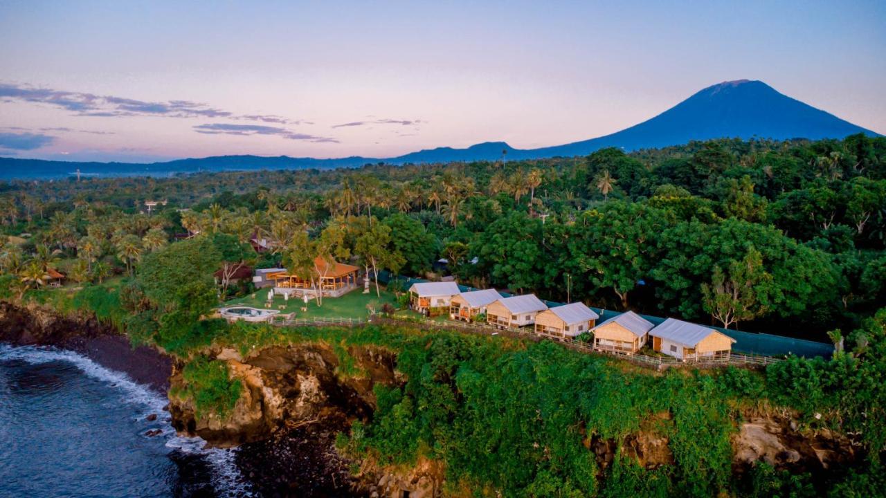 Bali Cliff Glamping Otel Seraya Dış mekan fotoğraf