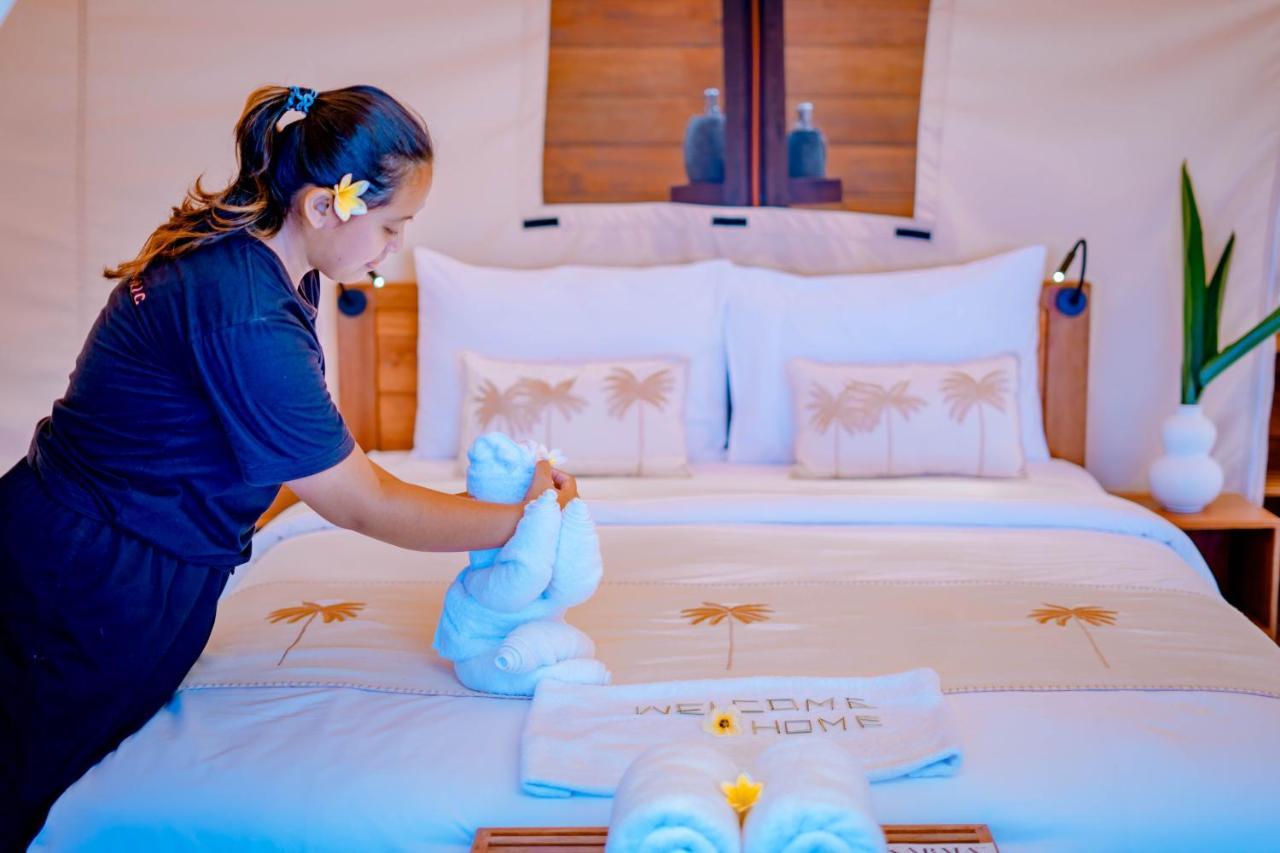 Bali Cliff Glamping Otel Seraya Dış mekan fotoğraf