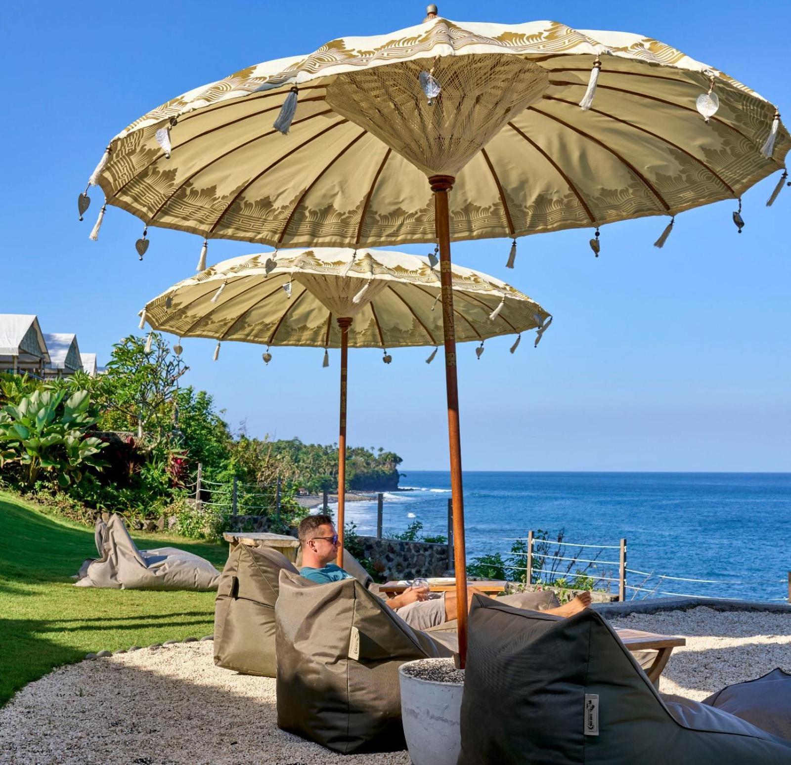 Bali Cliff Glamping Otel Seraya Dış mekan fotoğraf